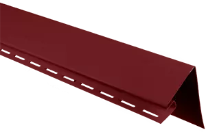 Планка Альта-Профиль "околооконная", 3м, цвет Красный